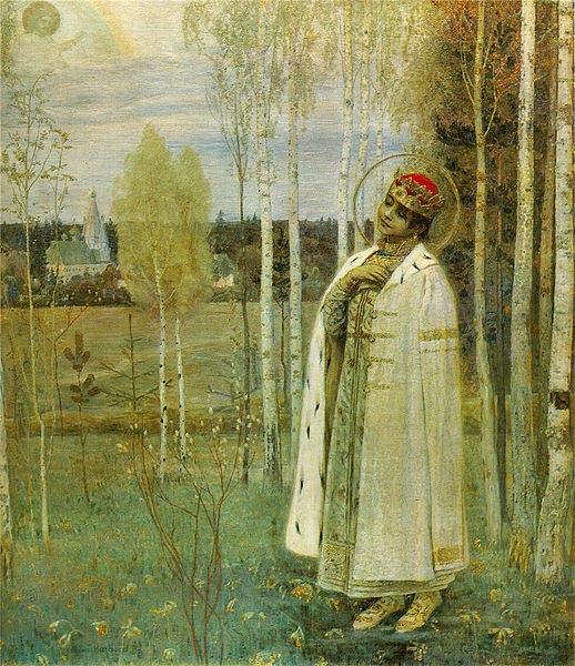 Mikhail Nesterov Tzarevich Dmitry Germany oil painting art